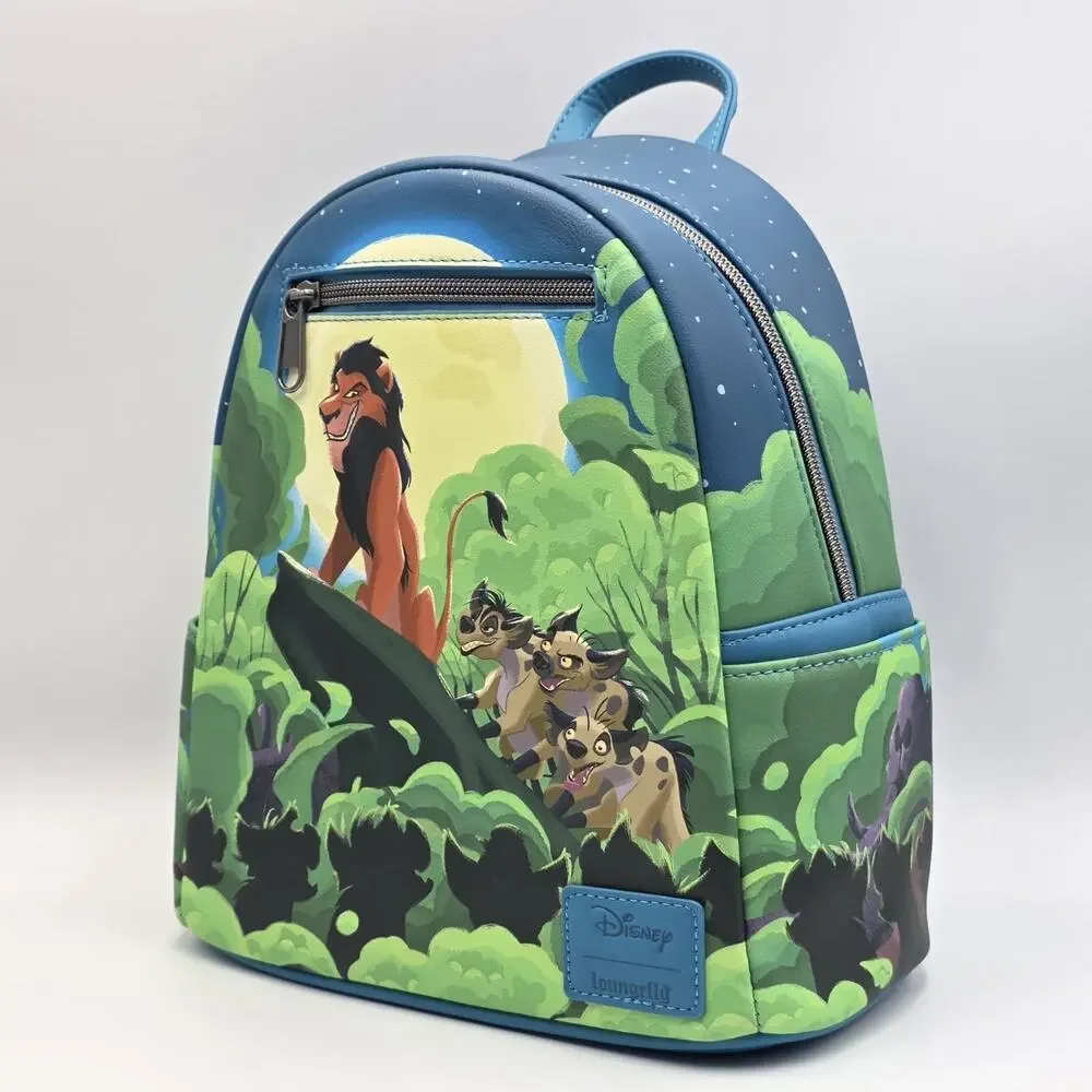 Loungefly Disney The Lion King Scar & Hyenas Mini Backpack New